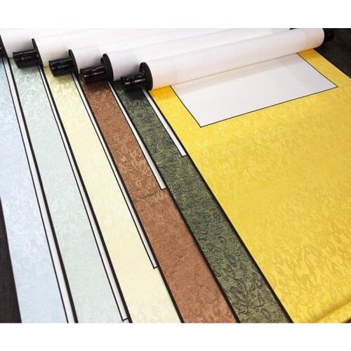 Hanging Axis Chinese Calligraphy Painting Rice Paper Axis Colorful Half Ripe Xuan Paper Hanging Axis with Calligraphy Supplies