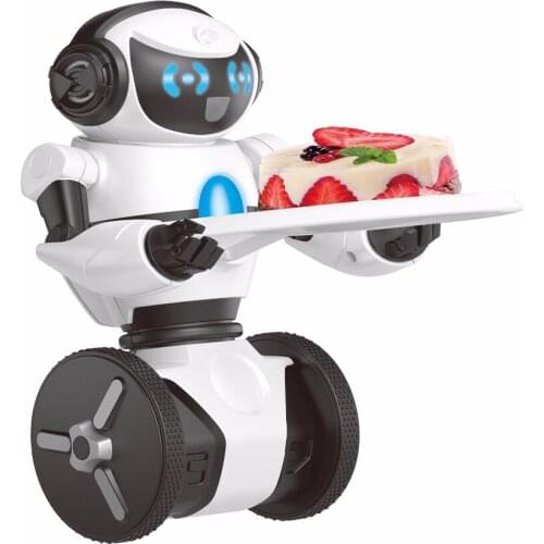 Two Wheel Balance Robot F1 2.4G RC Toys 3-Axis Gyro Intelligent Gravity Sensor Mini Figure App Remote Control Auto Run and Turn