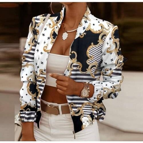 Timmiury Women's Bomber Jackets