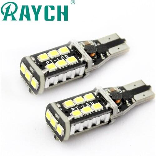 2PCS LED T10 W5W 194 Car Bulb Backup Reverse/Width/Car Clearance/Dashboard/Door/License light CanBus Error Free 12V 6000K White