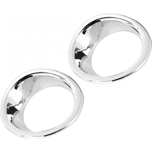 ABS Chrome Front Fog Light Cover Trim Car Decoration Fits for Toyota Prius Hatchback 2019-2020 car accessories