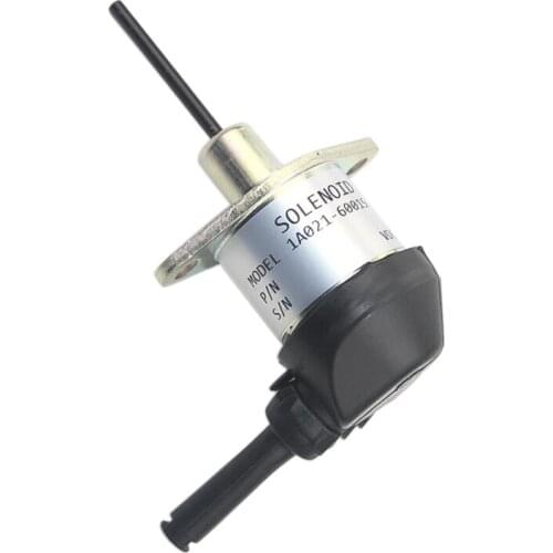 For KUBOTA D1105T 185 KOMATSU PC56-7 Flameout solenoid valve Flameout switch excavator accessories