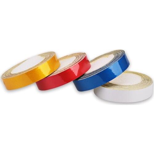 Car Sticker 1cm*5m Reflective Tape Sheeting Film Automotive Body Motorcycle Decoration Waterproof Auto Motor Color Strip Styling