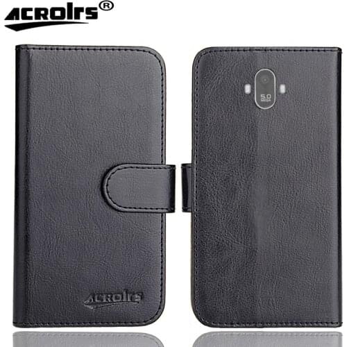 DEXP BS550 Case 6 Colors Dedicated Leather Exclusive Special Crazy Horse Phone Cover Cases Credit Wallet+Tracking