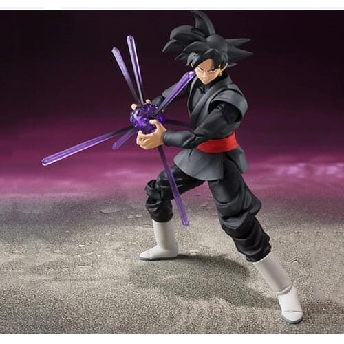 Anime Figures Dragon Ball Z Son Goku Zamasu Action Kakarotto Black Gokou Super Saiyan Figurine PVC Toys DBZ Rose Model Doll Gift