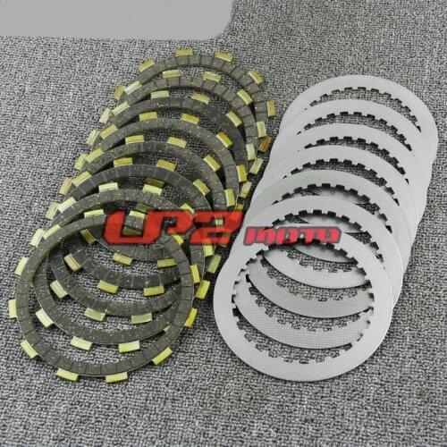 Clutch Friction Plates Discs For Suzuki GR650D/XD 83 Suzuki GSF650 Bandit 05-06 Katana GSX600F GSX750F 98-06 Long Life Low Wear