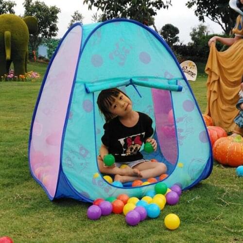 Outdoor Activity Game House Child Tent Ocean Ball Children Toys Cloth Foldable Student Gift Portable Camping Sports Tents 2021