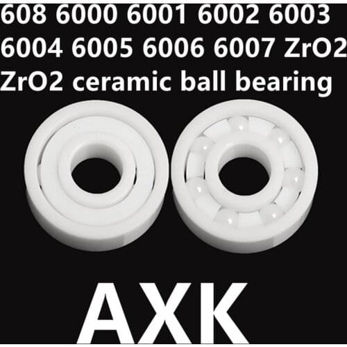 Freeshipping Zirconia Ceramic Bearing 608 6000 6001 6002 6003 6004 6005 6006 6007zro2 Zro2 Ceramic Ball Bearing