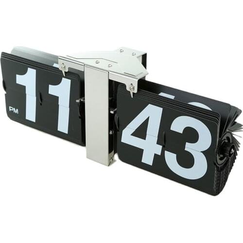 Creative Large Flip Clock Modern Living Room Table Digital Clock Retro Bedroom Table Watch Mechanical Home Decoration Gift Ideas