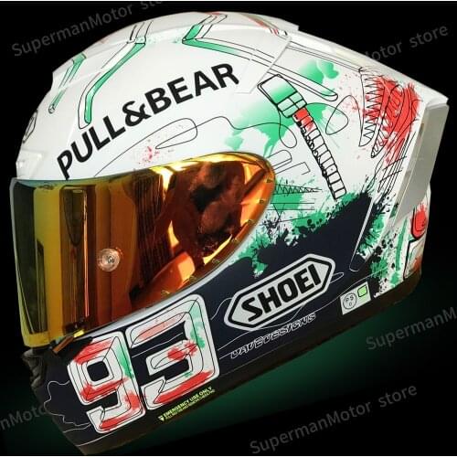 Full Face Motorcycle helmet X14 93 marquez painting Helmet Riding Motocross Racing Motobike Helmet