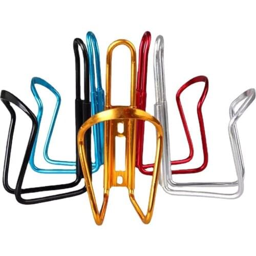 New Bike Bicycle Cycling Aluminum Alloy Rack Water Drink Bottle Can Holder Cage Cages