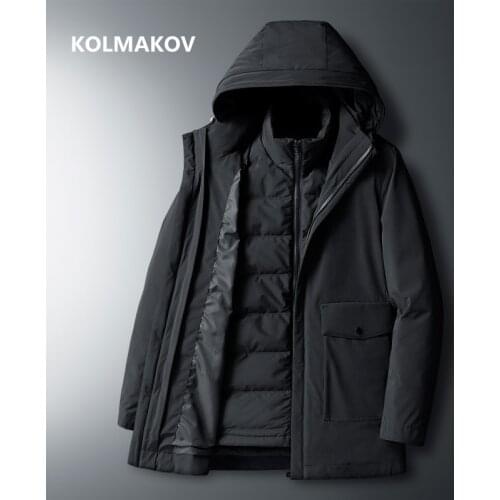 2021 new arrival winter men jacket high quality 90% white duck down hooded jackets,mens warm thicked parkas coat,size L-7XL,8XL