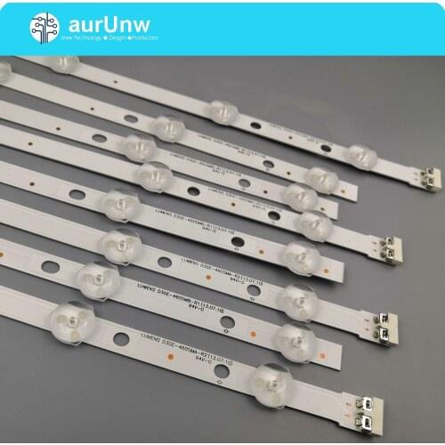 New Kit 8 PCS LED backlight strip for Samsung UE46H5373 UE46H6203 UN46FH6030F D3GE-460SMA-R2 D3GE-460SMB-R1 2013SVS46 3228N1