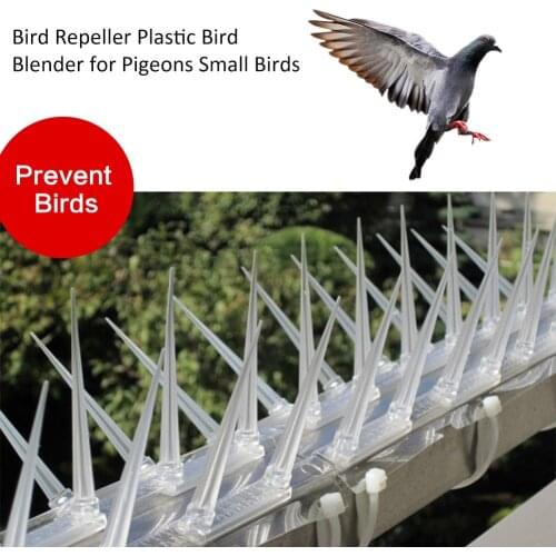 Bird Repeller Not Hurting Birds Plastic Blender For Pigeons Small Anti-Bird Anti-Dove Spikes Pest Control For Pigeons Small Bird