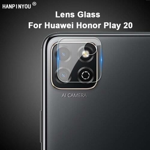 For Huawei Honor Play 20 6.52" Clear Ultra Slim Back Rear Camera Lens Protector Cover Soft Fiber Tempered Glass Protection Film