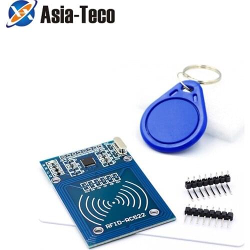 1set MFRC-522 RC522 13.56MHz RFID Module For arduino Kit SPI Writer Reader IC Card with the IC card and Software UNO