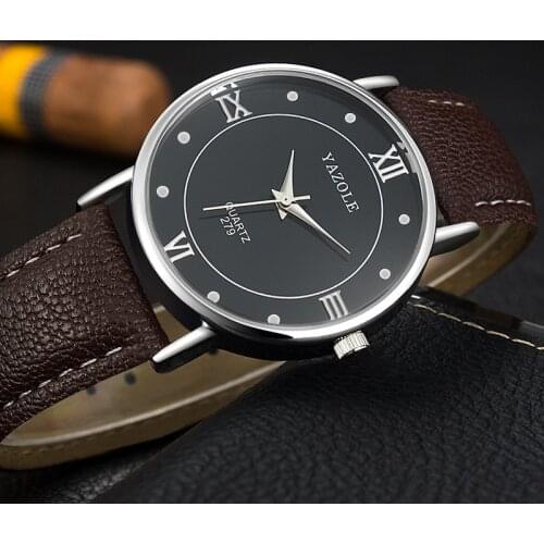 Luxury Lover Watch Men Women Couples Watches Top Brand YAZOLE Leather Quartz Wristwatch Male Female Clock Relogio Masculino 2020