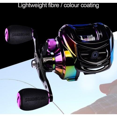 Fishing Tools 9+1 Bearings Fishing Gear Water Drop Wheel Right/Left Hand Bait Casting Fishing Reel Lure Reel