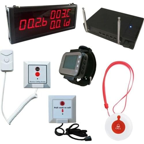 Nurse call system price with Hospital Call Button Emergency Nurse Call Bell LED Panel Watch String pull nurse call system