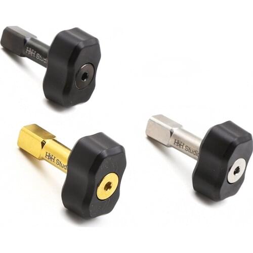 H&H The THOR Titanium for Brompton Bicycle Seatpost Stopper Disc stop folding bike