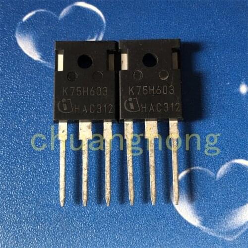 1pcs/lot Power triode K75H603 original packing new field effect transistor IGBT triode TO-247