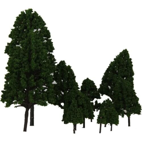 24x Multi Scale Poplar Tree Model Train Railway Park Layout Scenery O HO N Z
