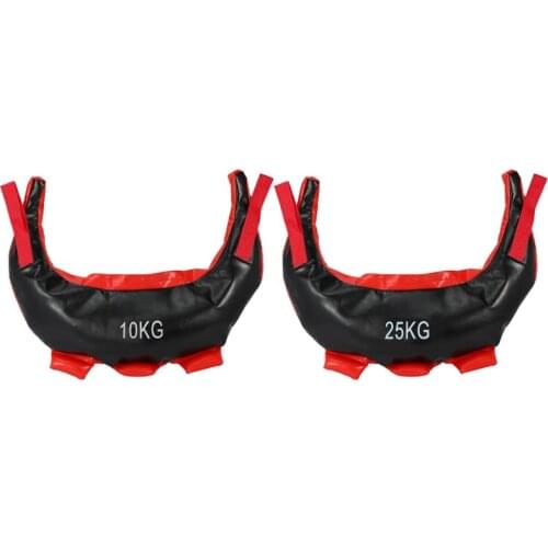 2x Weight Lifting Boxing Bag Bulgarian Power Bag Strength Exercise Sandbag Fitness Boxing Training Sand Bag 10Kg & 25Kg