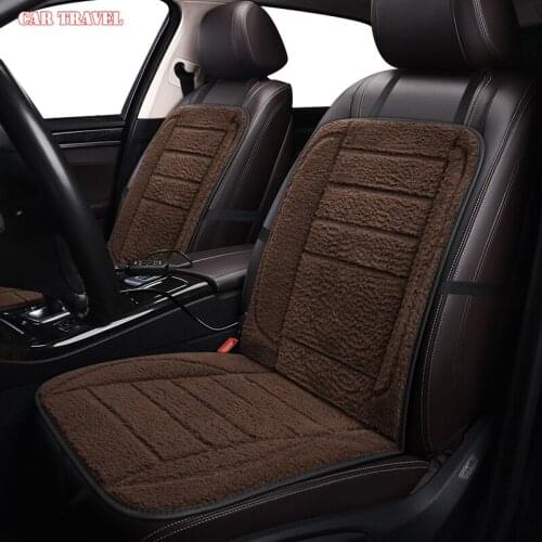 CAR TRAVEL 12V Heated car seat cover for Subaru all model forester Legacy impreza XV Outback Winter Pad Cushions car styling