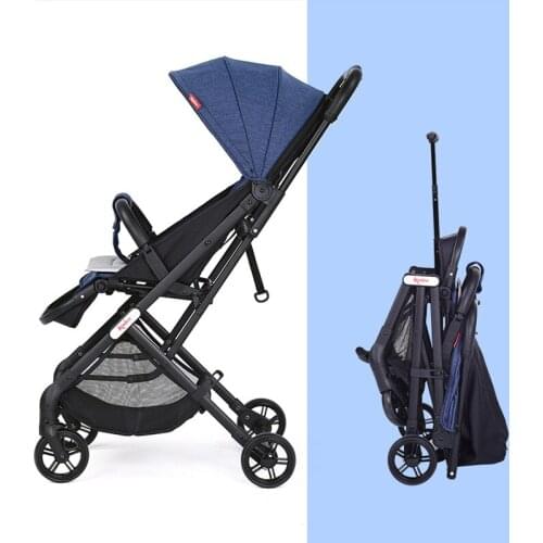 Artfunning Sit and lie baby stroller 0-3 years old light portable umbrella car simple folding four-wheel stroller free Shipping