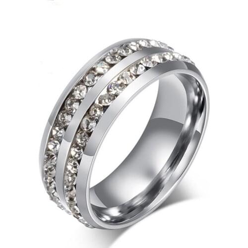DISUKHA Rings With Crystals