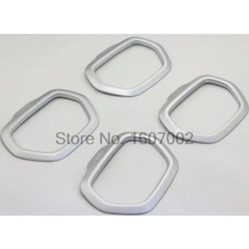 For Jeep Renegade 2016 ABS Chrome inner loudspeaker cover Horn Ring Trims Audio Left-driving Car trim