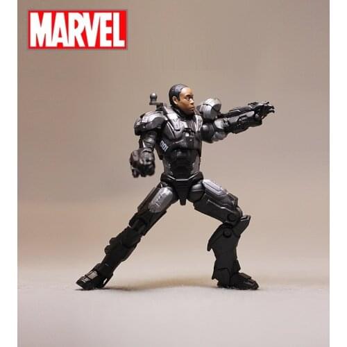 Disney Marvel Avengers 10cm War Machine Iron Man Action Figure Model Anime Mini Decoration PVC Collection Figurine Toys model