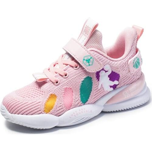 Spring Autumn Sneakers For Kids Shoes Casual Girls Running Children Sports Shoes Fashion Light Breathable