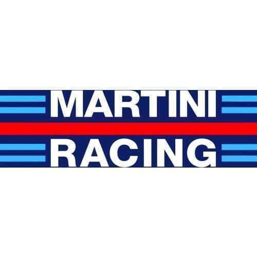 Martini racing blue flag