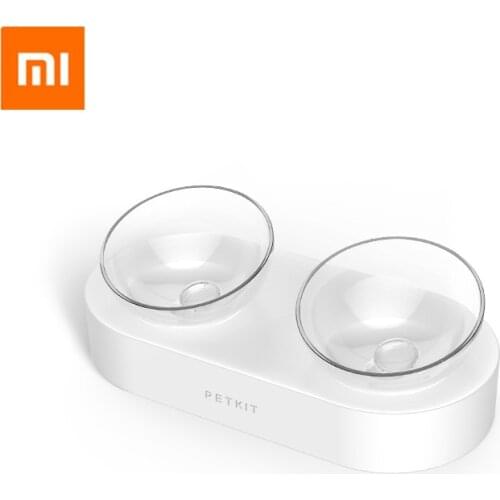 Xiaomi PETKIT Pet Bowl Feeding Dishes Adjustable Double Feeder Bowls Water Cup Cat Bowls Drinking Bowl Plastic / Stainless Steel