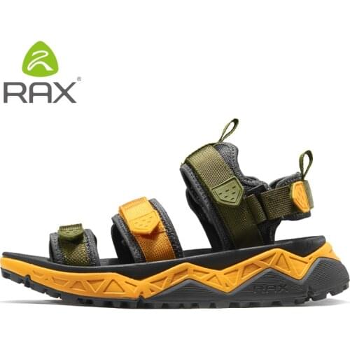 RAX Mens Sports Sandals Summer Outdoor Beach Sandals Men Aqua Trekking Water shoes Men Upstream Shoes Women Quick-drying Shoes