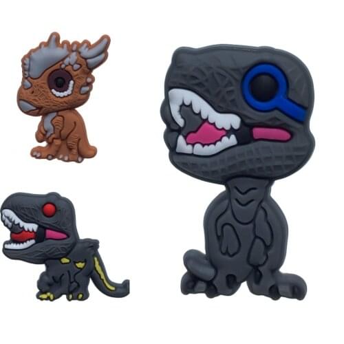 Single Sale 1pc PVC shoe charms shoe accessories shoe decoration for croc jibz Kids Party X-mas Gift