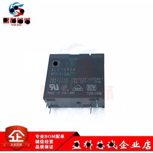 5piece) ALE15B05 ALE15B09 ALE15B12 ALE15B24 4PINS 16A 5VDC 9VDC 12VDC 24VDC Power Relay New
