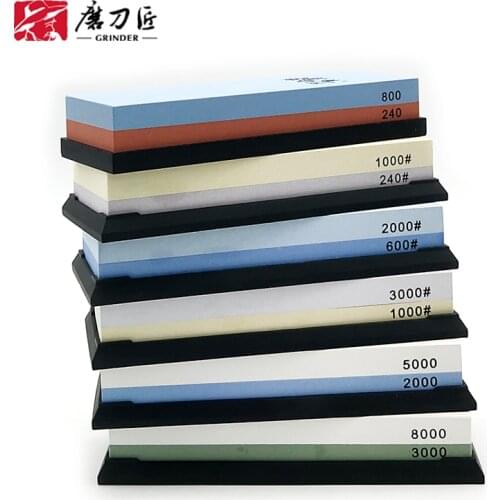 TAIDEA sharpening stone set knife sharpening honing stone whetstone knife sharpener professional Soak water millstone durable