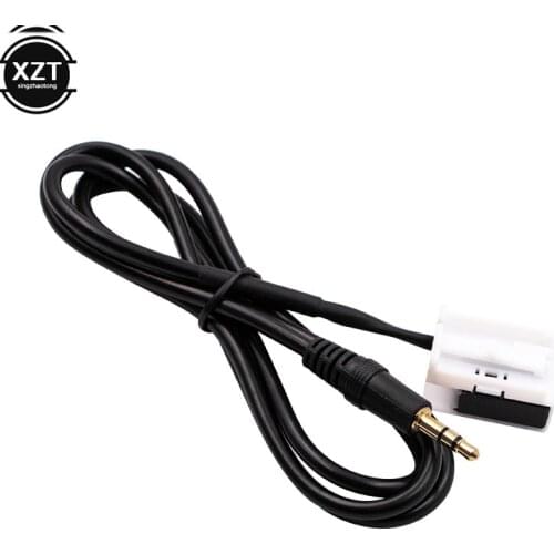 Input Adapter 3.5mm Car Audio Music AUX Cable for Audi VW RCD510 RCD310 RCD300 for Skoda Cars for Iphone Portable