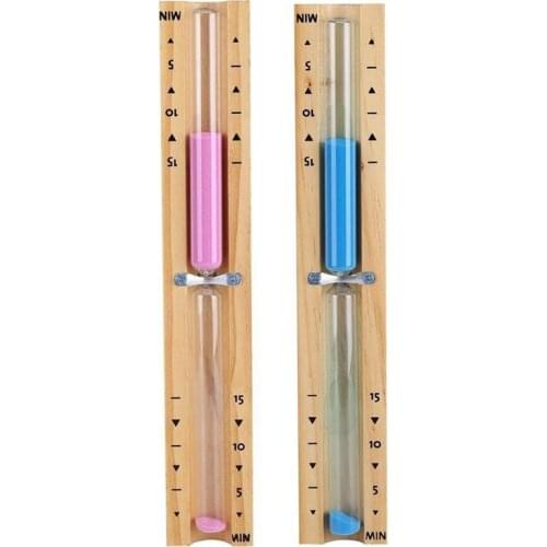 15 Minute Timer Sauna Hourglass Wall Rotating Sand Timer Countdown Clock 15 Minute