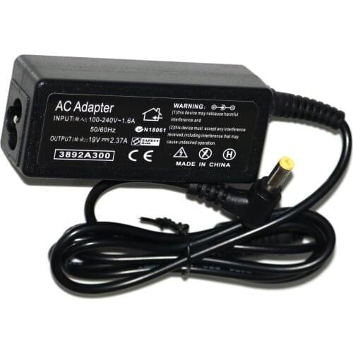 19V 2.37A Laptop Power Adapter Charger Compatible With Aspire ES1-111 ES1-111M ES1- 131 ES1-311 ES1-331 ES1-411 ES1-421 ES1-431