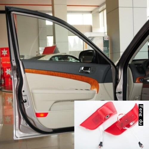 2pcs For 2007-2014 Chevrolet Epica LED HD Car Door Light Projector Ghost Shadow Light Welcome Light Courtesy Atmosphere Light