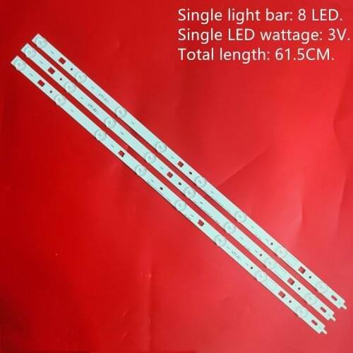 5kit=15pcs LED backlight strip for KDL-32R303B KDL-32RD303 KDL-32R303C Kdl-32R435A Kdl-32R305A