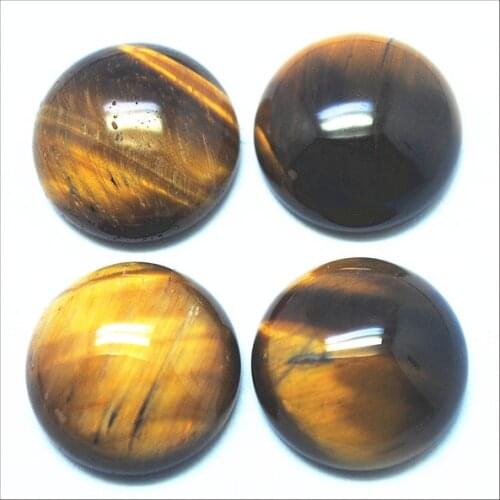 6pcs nature gem stone cabochons 14mm round shape for metal base pendants making accessories sodalite carnelian black onxy tiger