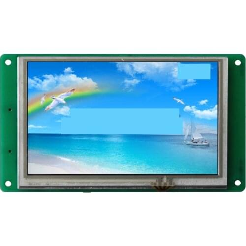 DMT80480C050_02W 5-inch disco DGUS serial screen mini screen configuration screen touch screen IPC