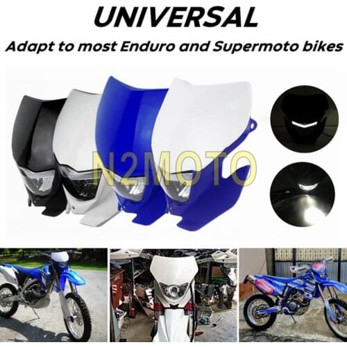 Motocross Off Road Headlight Fairing Front Running Light LED Fog Light For Yamaha WR450F WR250F YZ YZF TW TTR DR RM Supermoto