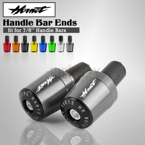 Motorcycle CNC 7/8'' Handlebar End Grips Accessories Handle Bar Cap End Plug For Honda Hornet CB1000R CB 1000R