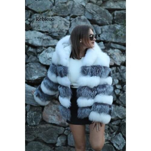 Fur Coat Faux Fox Fashion Women Christmas Birthday Night Club Party Winter Warm Coat Elegant Style