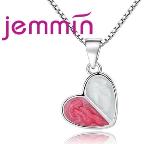 New Arrival Colored Glass 925 Sterling Silver Classic Eternity Charm Infinity Female Necklace Accessories Factory price